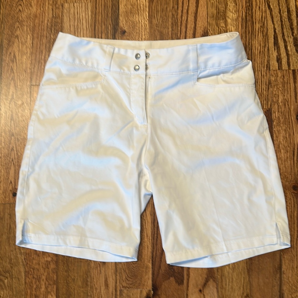 Adidas women’s golf shorts - white size 2